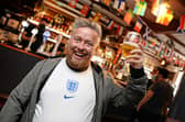 England v Germany. Shaun Hawkins, pictured at the Salutation.