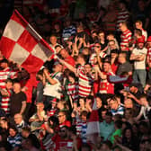 Doncaster Rovers fans turned up in big numbers for away games last season.