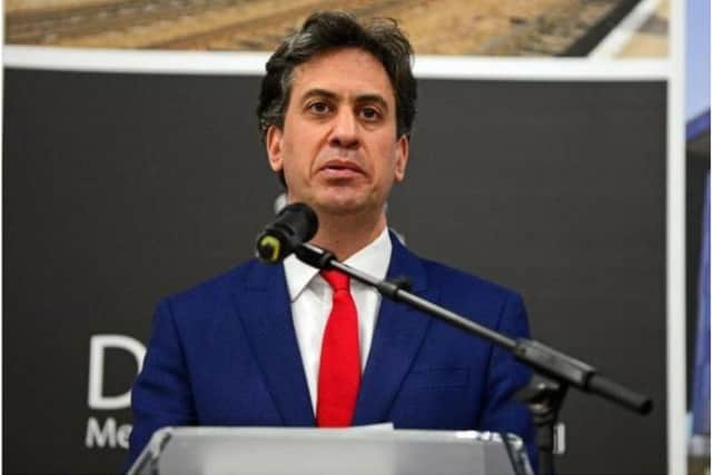 Doncaster North MP Ed Miliband.