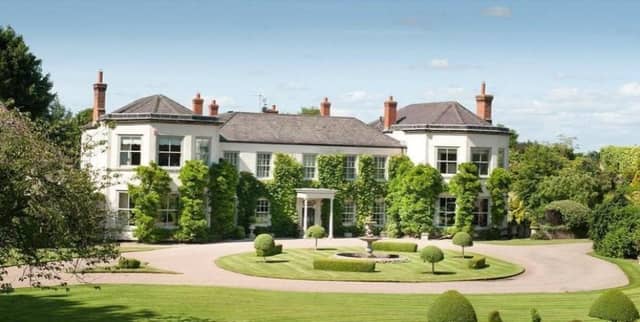 The magnificent property in all it's glory.