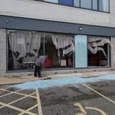 The Holiday Inn at Wath was wrecked by rampaging yobs in shocking scenes.