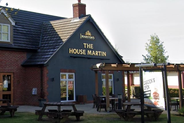 House Martin, Wheatley Hall Road, DN2 4NB. Rating: 4.1/5 (based on 1,448 Google Reviews). "Staff were very friendly and attentive. Beer garden was lovely. The atmosphere was lovely too!"