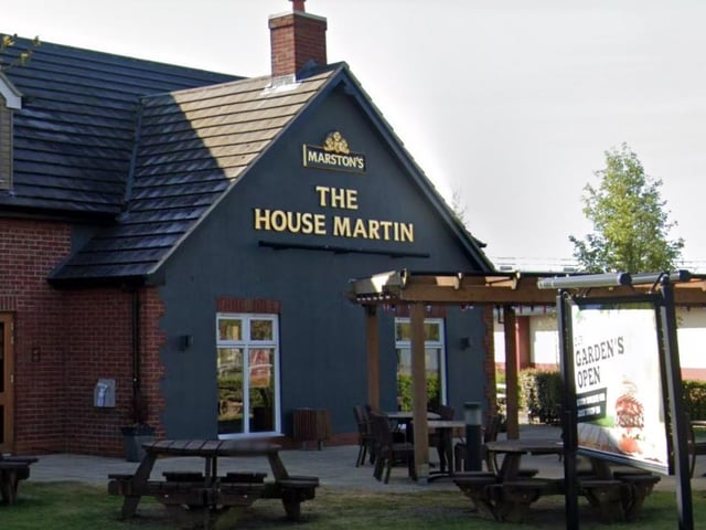 House Martin, Wheatley Hall Road, DN2 4NB. Rating: 4.1/5 (based on 1,448 Google Reviews). "Staff were very friendly and attentive. Beer garden was lovely. The atmosphere was lovely too!"