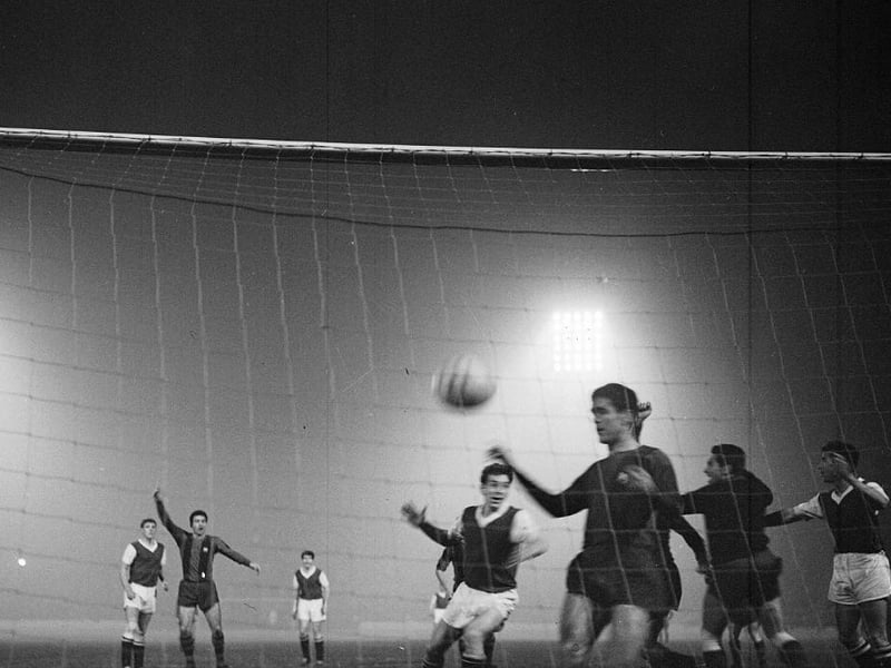 Barcelona returned to Edinburgh for a friendly as an apology for their conduct in the previous season's Fairs Cup competition. Hibs had knocked the Catalans out of the tournament and there was plenty of unsporting behaviour from the Barca players at Easter Road. This time, they won 3-1.