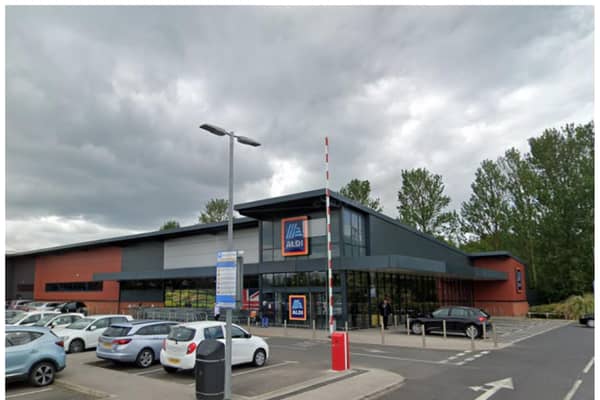The bible was left at the branch of Aldi in Thorne.