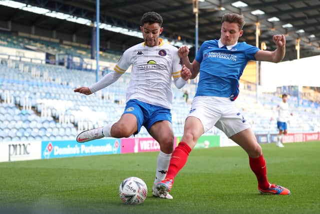 King's Lynn Town met Portsmouth in the 2020/21 FA Cup. Photo by Naomi Baker/Getty Images