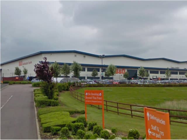The B&Q depot in Doncaster is facing industrial action.