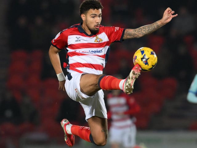 Forward joined Rovers on loan from Everton until the end of the season, having spent the first half of the campaign at Lincoln - and ironically scoring against Doncaster.  Unfortunate to have suffered an injury in early part of his time in South Yorkshire.