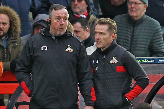 Gary McSheffrey and Steve Eyre. Picture: Gareth Williams/AHPIX LTD