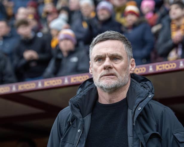 Bradford chief Graham Alexander. Photograph by Tony Johnson.