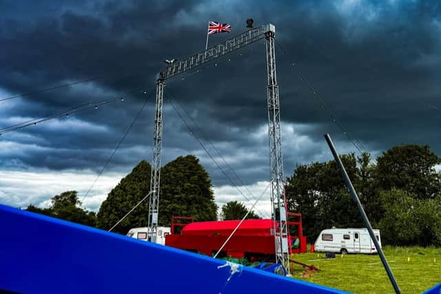 Circus forced to move after youths physically and verbally abused staff pitches up in Askern.