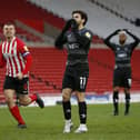 Jon Taylor cannot hide his disappointment after missing his penalty against Sunderland. Picture: Craig Brough/AHPIX