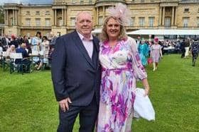 Amanda Woods and husband Alan