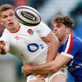 Owen Farrell, England’s captain, could turn out for club side Saracens against Doncaster at Castle Park on Sunday. Photo by ADRIAN DENNIS/AFP via Getty Images