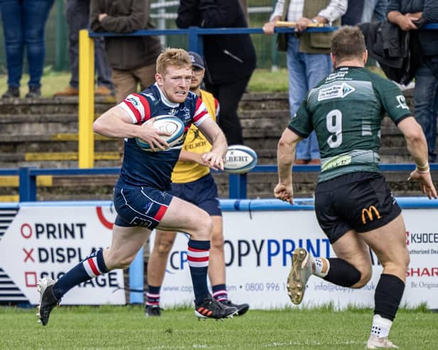 Doncaster Knights announced the re-signing of Zach Kerr for next season this week (Picture: John Ashton / Doncaster Knights)