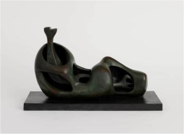 Work by Henry Moore features in the exhibition.