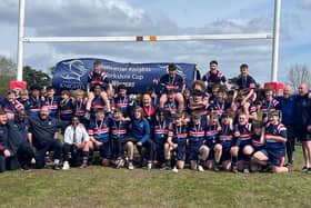 Doncaster Knights' under-14s have won the Yorkshire Cup.