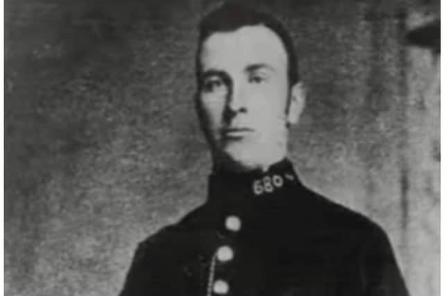 Pc John Kew died after being shot while on duty in 1900.