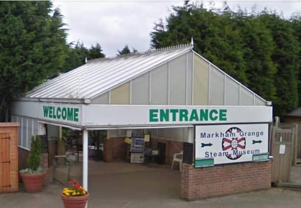 Fire has forced the closure of a restaurant at Doncaster's Markham Grange garden centre.