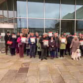 A previous protest against the Rose Hill plans