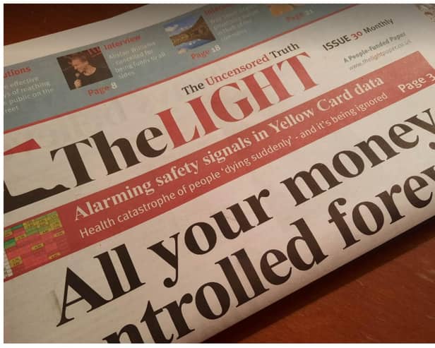 The Light says its offers 'the uncensored truth.'