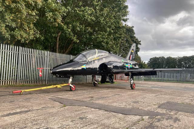 The Hawk is the latest addition to South Yorkshire Aircraft Museum.