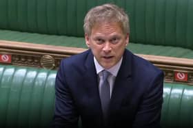 Transport Secretary Grant Shapps.