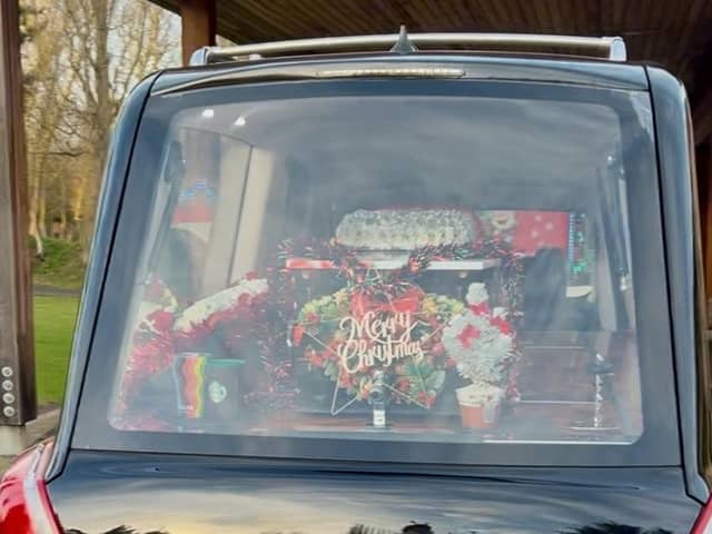 Dedicated carers ensure a Doncaster man has a special Christmas funeral.