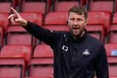 Goalkeeping coach Paul Gerrard handles the instructions for defending set pieces at Rovers.