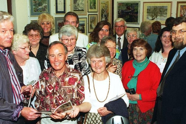 Members and guests of Doncaster Art Club in 1997.