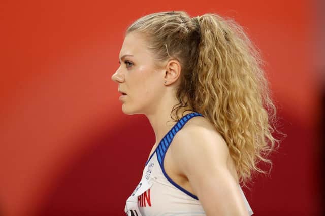 Doncaster's international sprinter Beth Dobbin. Photo by Patrick Smith/Getty Images