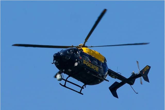 A Metropolitan Police helicopter. (Photo: Peter Trimming/Flickr).