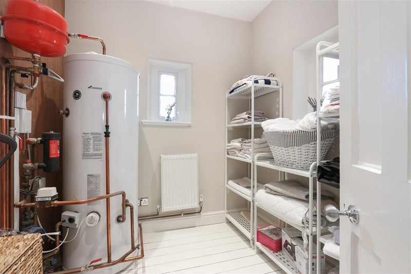The property features a pressured heating system throughout.