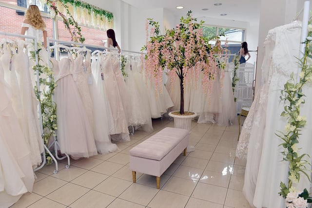 Anne-Marie says she has the expertise to help customers select their perfect bridal dress or end-of-year prom dress.