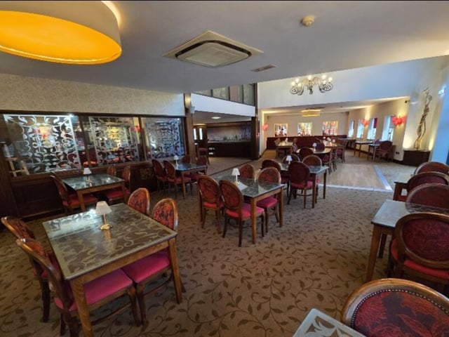 Inside the spacious pub and restaurant for sale just outside Mexborough.