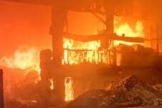 Van, car and motorbike deliberately set on fire in Doncaster overnight.