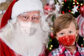 Santa and all his visitors will have to wear masks this Christmas, but his Doncaster grotto will still be in business.  (Photo: Getty).