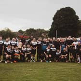 Friends and colleagues came together for the charity game.