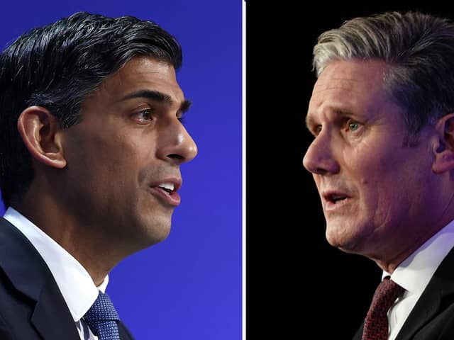 Prime Minister Rishi Sunak (left) and Labour leader SIr Keir Starmer.
