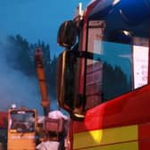There were two deliberate fires overnight
