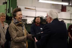 HRH The Princess Royal was joined by Professor Dame Hilary Chapman DBE – His Majesty’s Lord-Lieutenant of South Yorkshire - in a visit to Agemaspark, precision engineering, in the City of Doncaster.