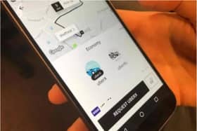 Uber says thousands of people a month try to use its services in Doncaster.