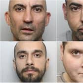 Top row, left to right: Olaf Nazim; Rifiqat Khan
Bottom row, left to right:  Arkadiss Stepans; Dominic Hurst