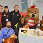 Doncaster Rovers visit Ward 1.