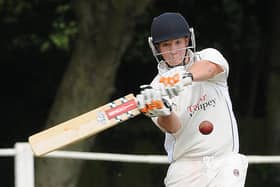 Ross Diver scored a half century for Tickhill.