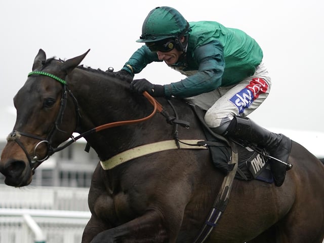 The handicapper has given a big chance to this 10yo considering he's 9lb lower than his peak when terrific performances at this meeting and the Cheltenham Festival suggested he was developing into a very smart stayer. The snag is that injury has restricted his appearances to only three in two years. But his comeback run last month was full of promise and a tilt at the National has always been on his agenda, according to trainer Ben Pauling and big-gun owners Simon Munir and Isaac Souede.