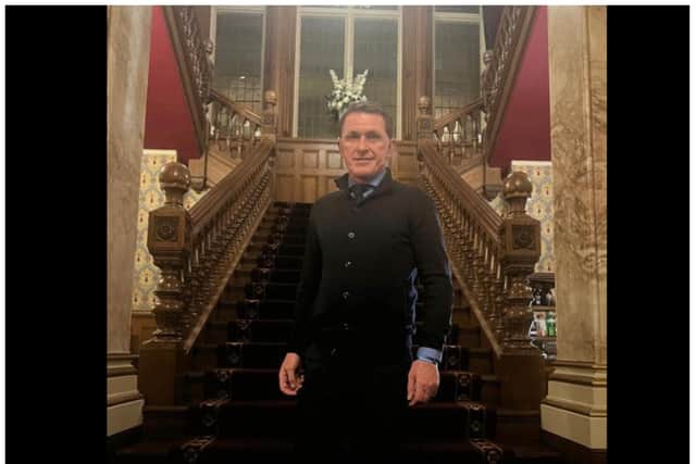 Racing legend Sir AP McCoy has visited Rossington Hall in Doncaster. (Photo: Rossington Hall).