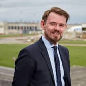 Chris Harcombe, managing director of Doncaster Sheffield Airport.