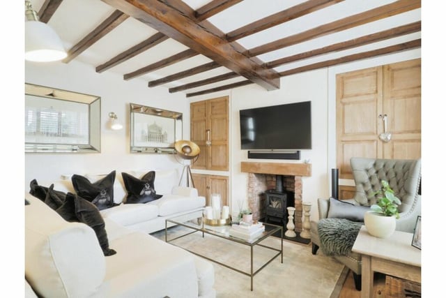 Another of the property's stunning reception rooms.