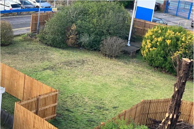 The new coronavirus memorial garden in Doncaster is taking shape.